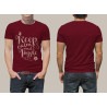 Camiseta KEEP CALM AND JUGGLE by Malabart - Rojo - 3