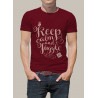 Camiseta KEEP CALM AND JUGGLE by Malabart - Rojo - 1