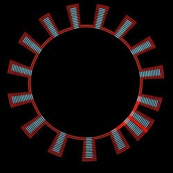 Cariocas Led LUMIN ART - PIXEL POI - Par - 19