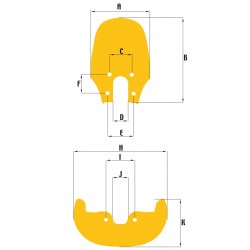 Agarre integrado y refuerzo Qu-ax Amarillo ▷ Comprar en 441Malabares